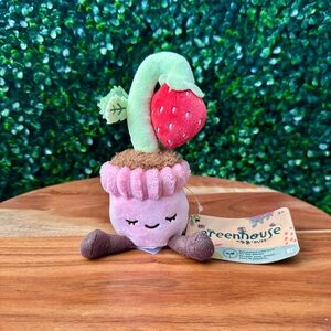 Greenhouse by Russ Kaitlyn the Strawberry Plant 6” Mini Plush